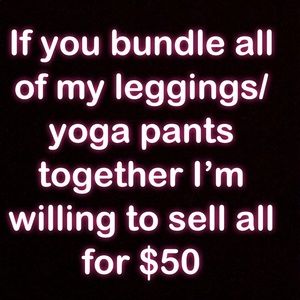 Leggings / yoga pants